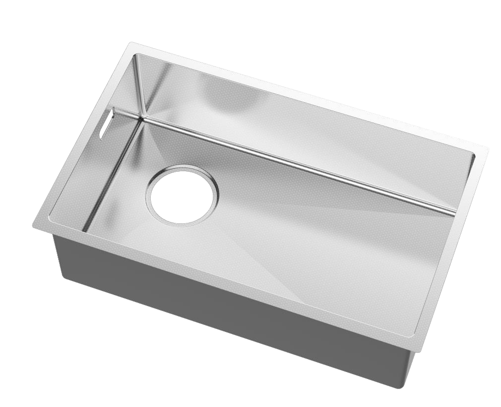 Val Hand-Made Kitchen Sink - Grey alternate view