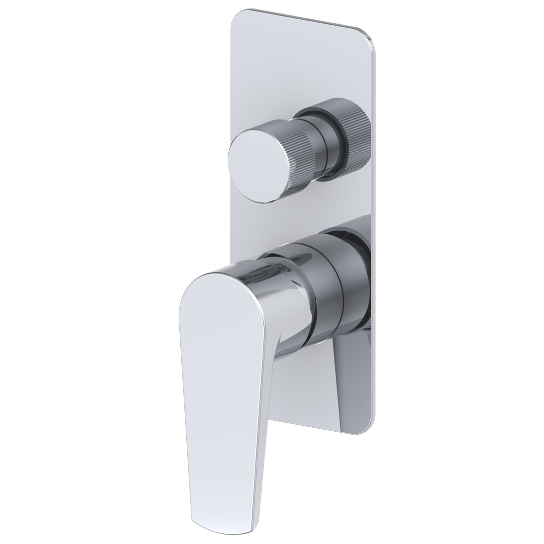 Leader Shower Wall Mixer With Diverter - Chrome Plated image display sequence frame - 6
