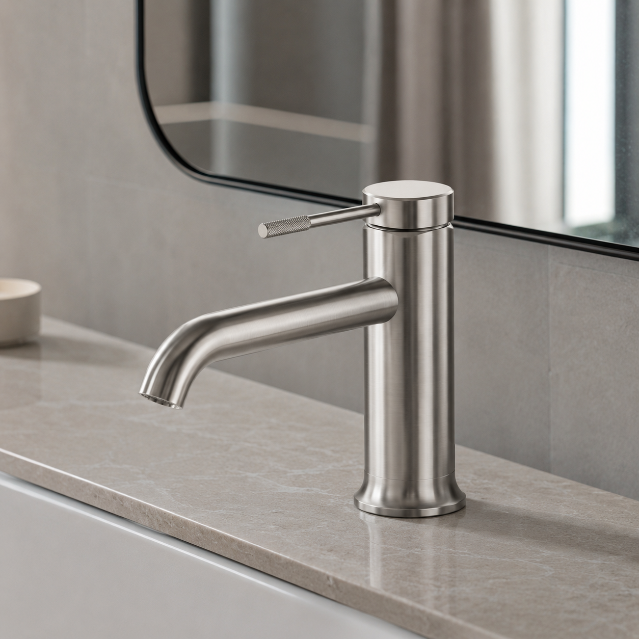 Val Basin Mixer - Gunmetal Grey