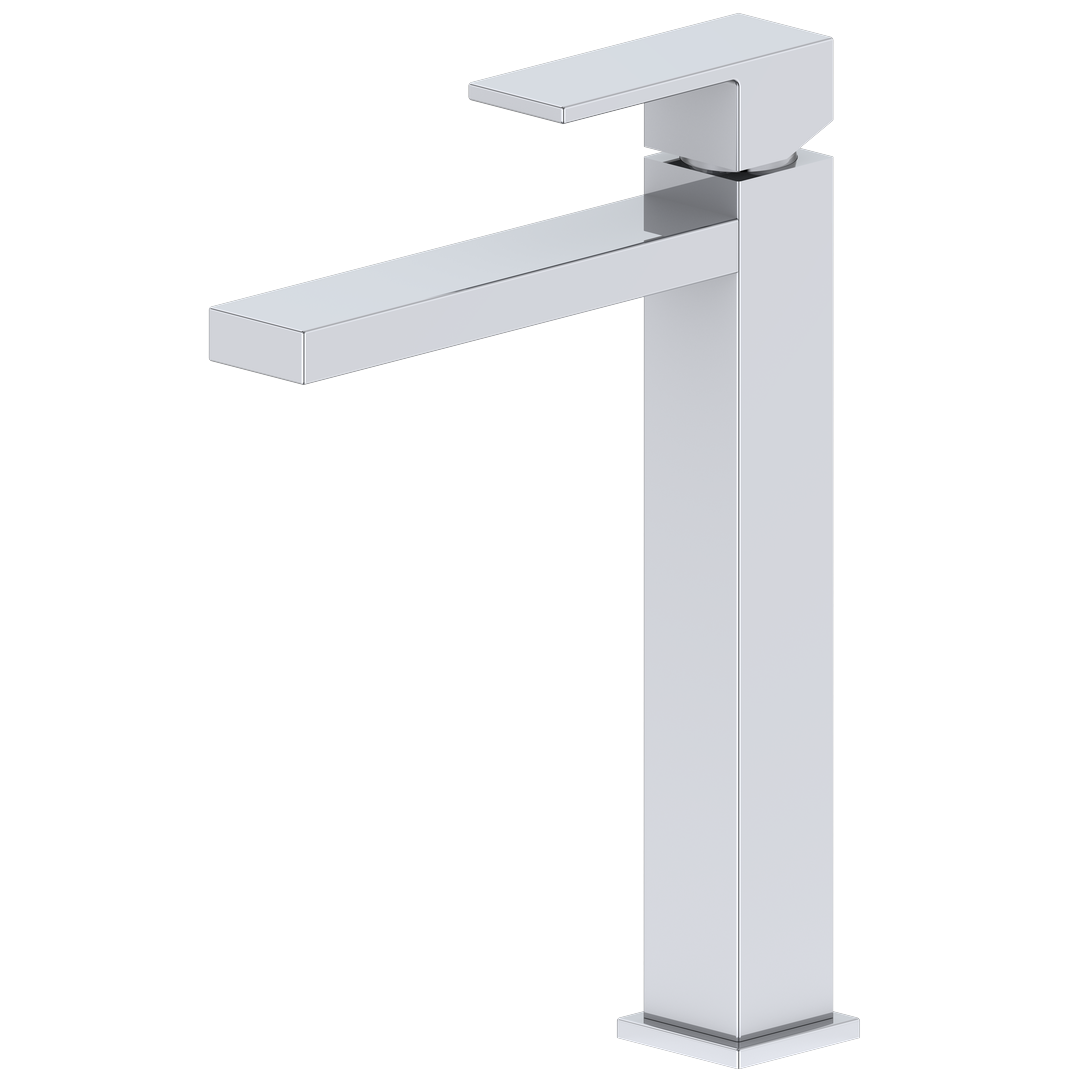 Corner Tower Basin Mixer - Chrome Plated alternate view