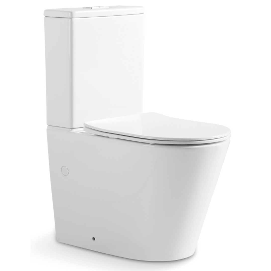 Pollux Back-to-wall Close-coupled Toilet alternate view