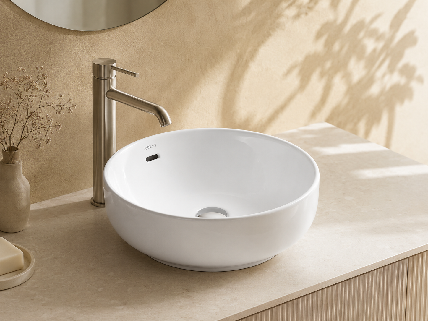 Castor Counter-top Basin Round