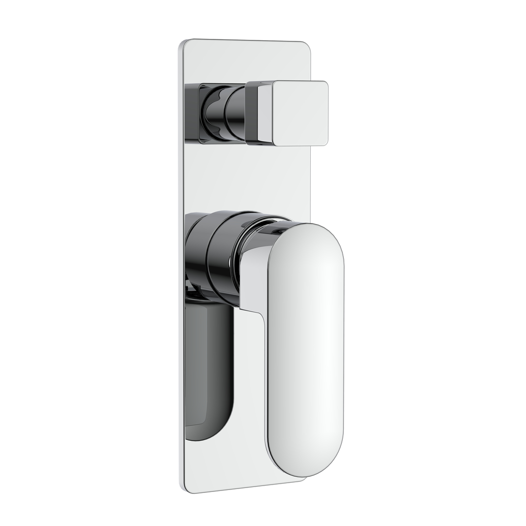 Sonar Shower Wall Mixer With Diverter  - Chrome Plated alternate view