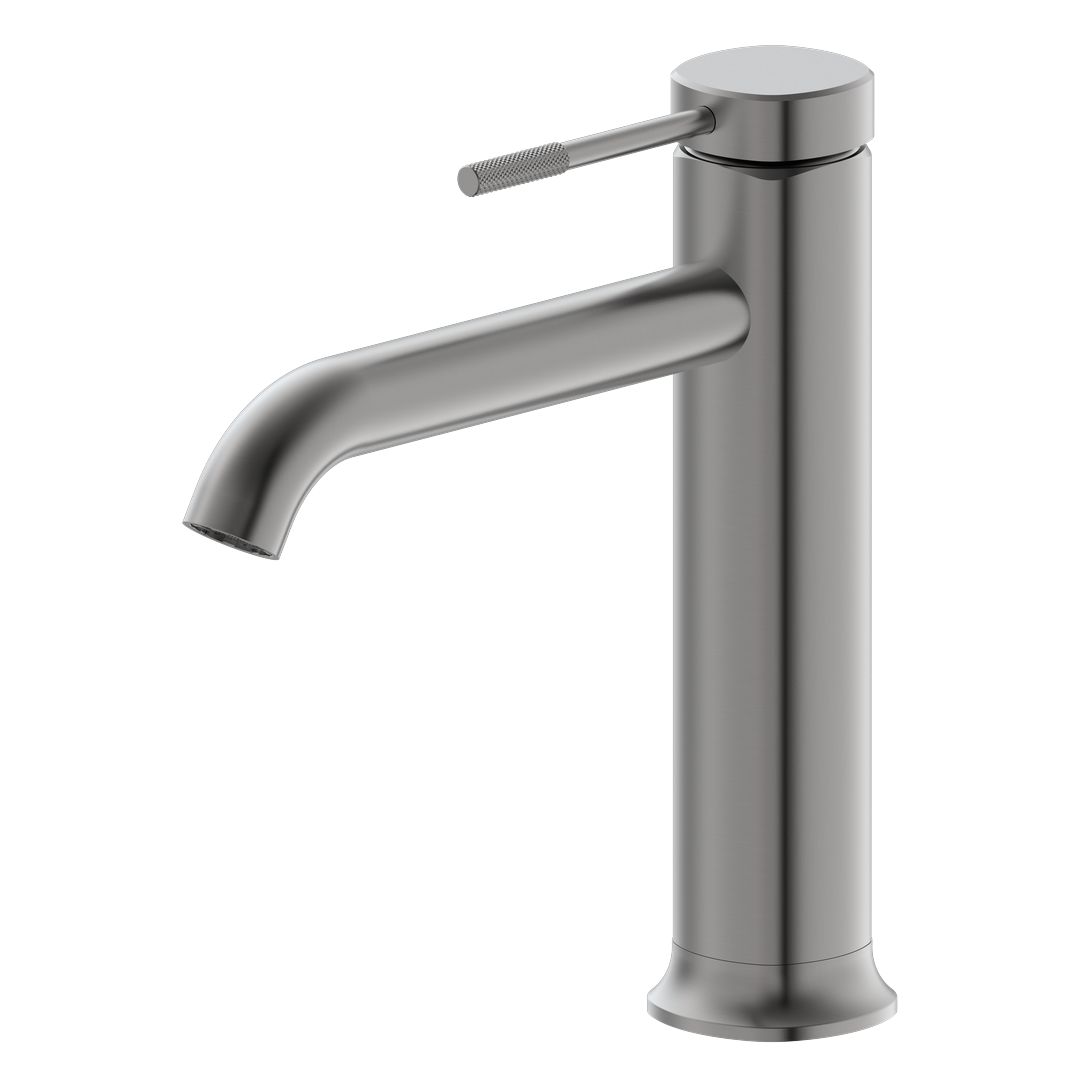 Val Tower Basin Mixer - Gunmetal Grey image display sequence frame - 4