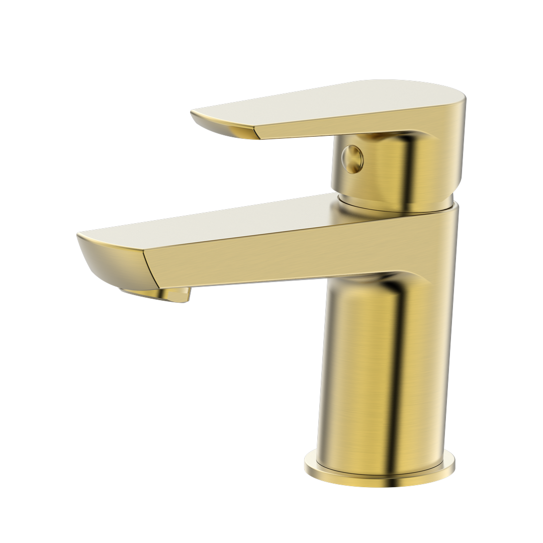 Leader Basin Mixer - Brushed Gold alternate view
