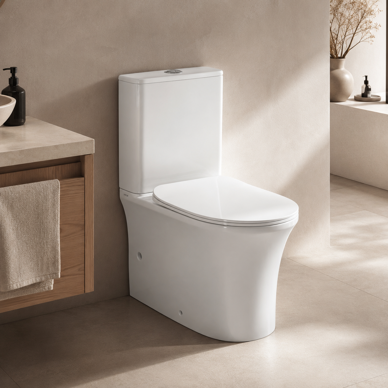 Caka Back-to-wall Close-coupled Toilet