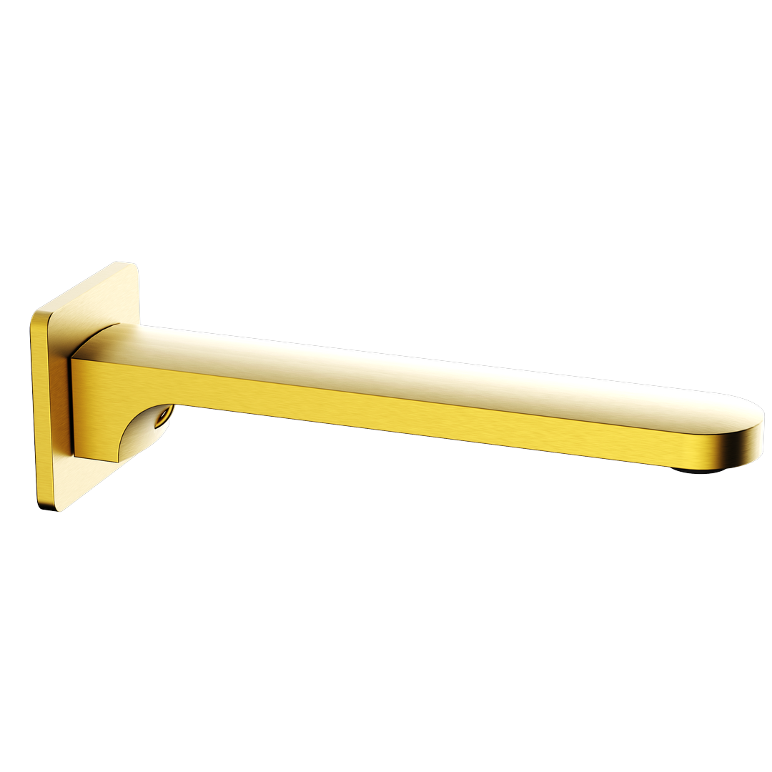 Sonar Wall-Mounted Spout - Brushed Gold image display sequence frame - 5