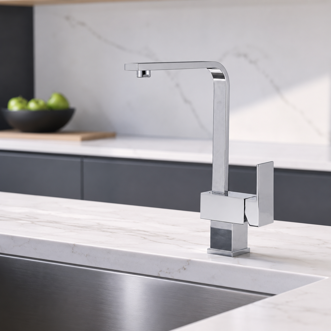 Sonar Kitchen Mixer - Chrome Plated