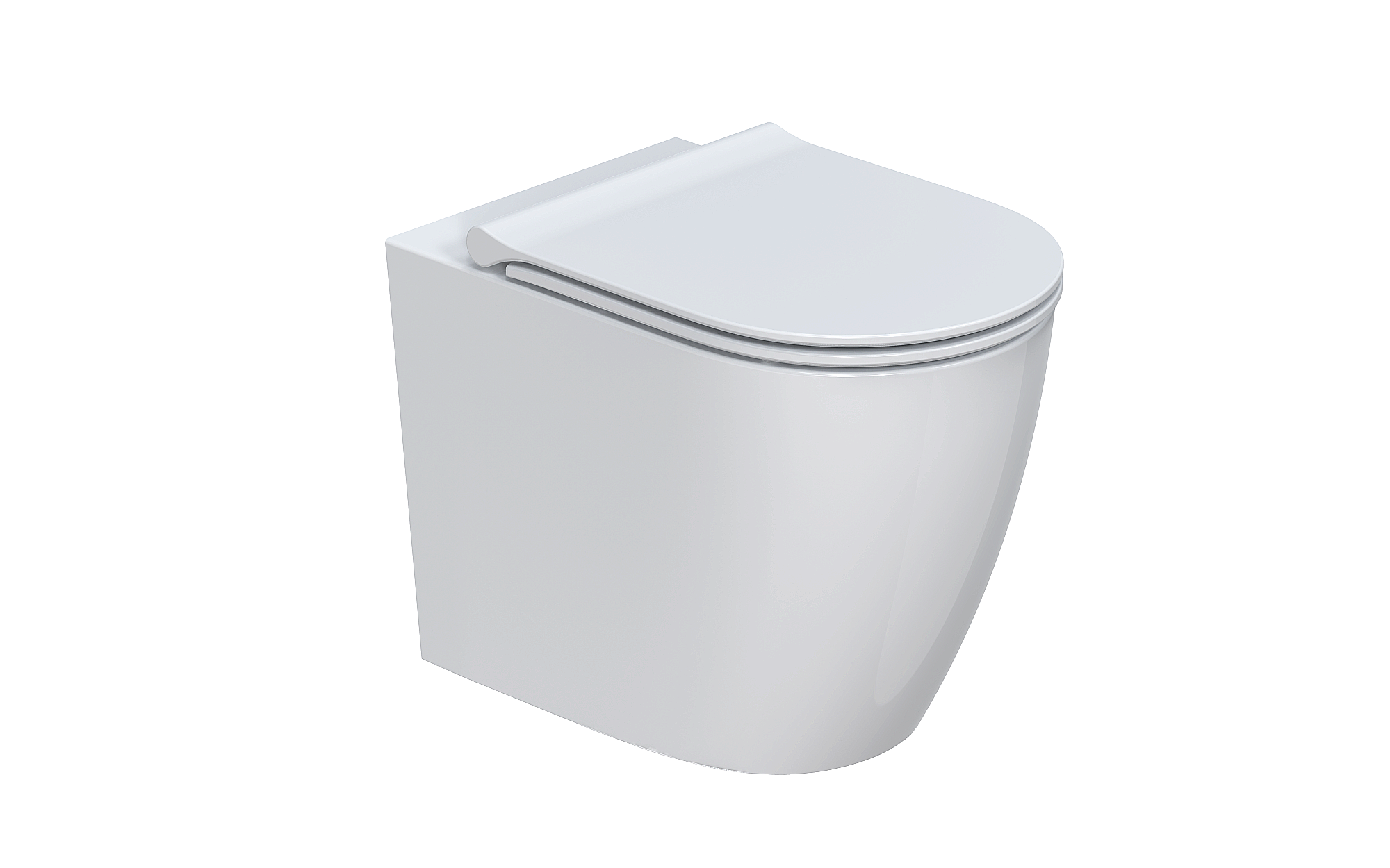 Castor Floor-standing Toilet alternate view