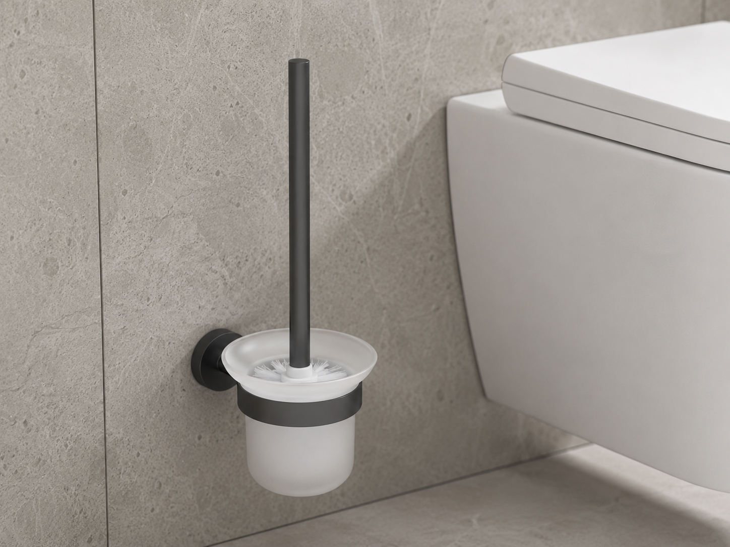 Leader Toilet Brush - Matte Black