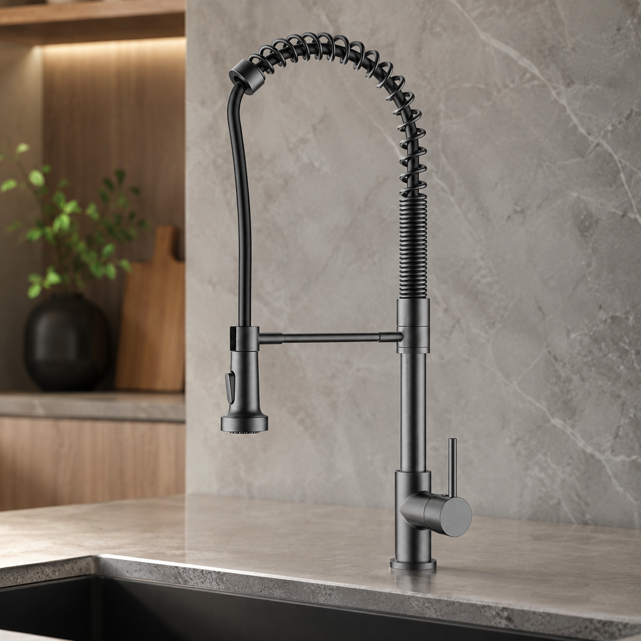 Trvaller Kitchen Mixer - Gunmetal Grey