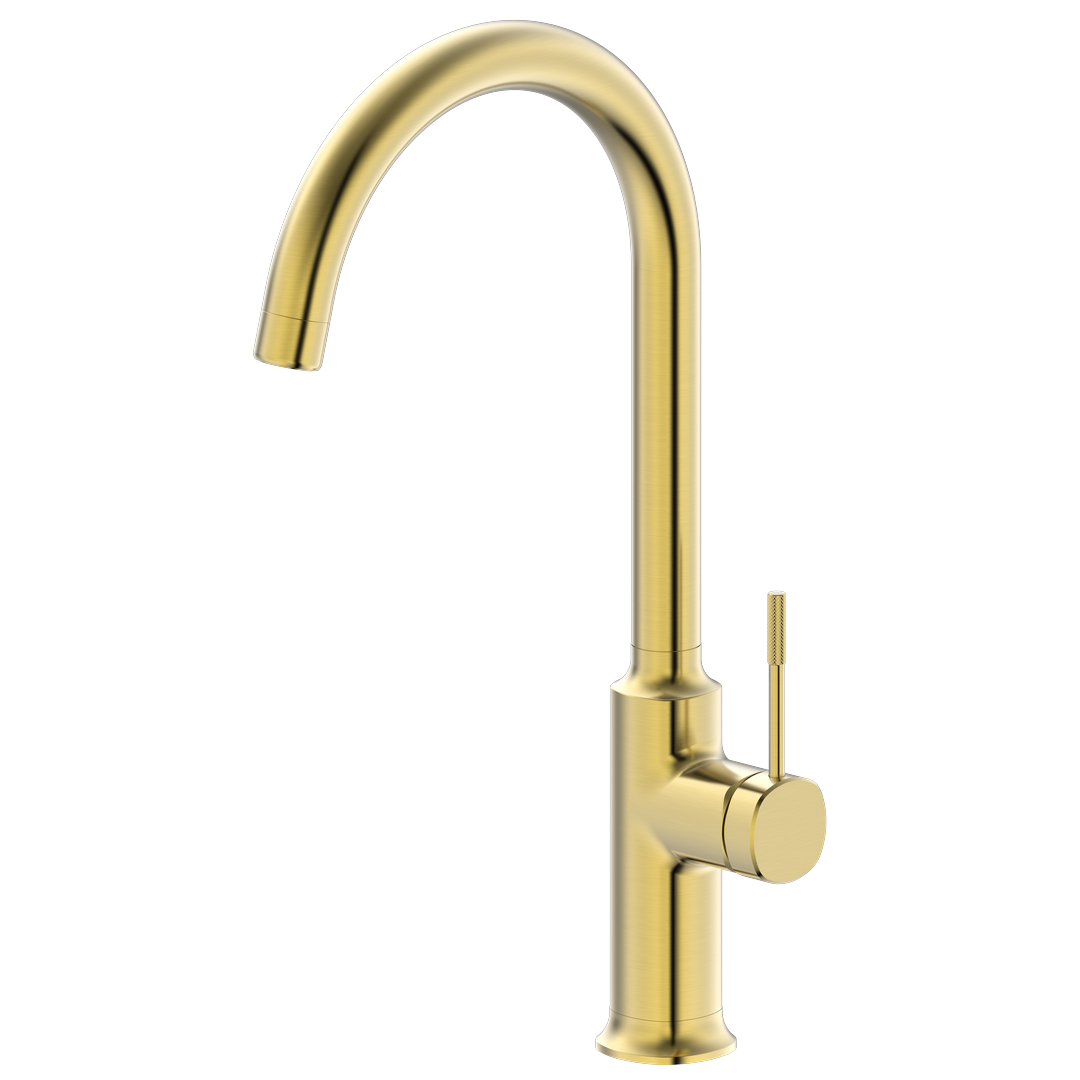 Leader Kitchen Sink Mixer - Brushed Gold image display sequence frame - 5