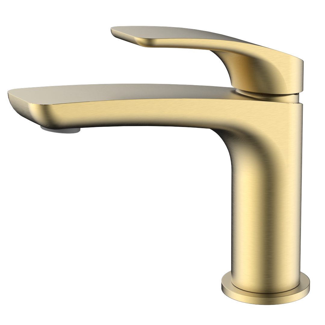 Trvaller Basin Mixer - Brushed Gold alternate view